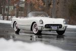 Chevrolet Corvette Polo White 1954 года